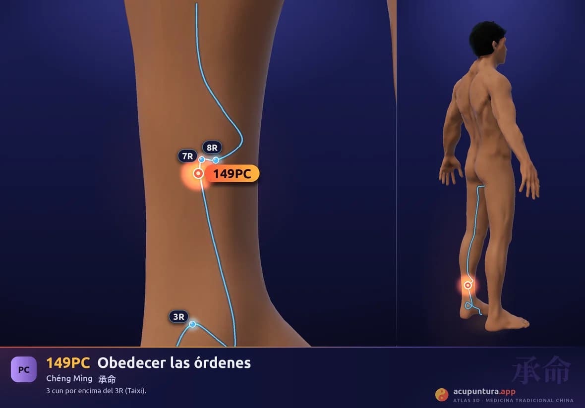Localización del punto 149PC, Obedecer las órdenes