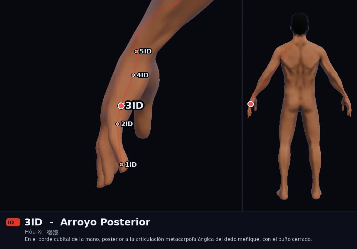 Localización del punto 3ID, Arroyo Posterior